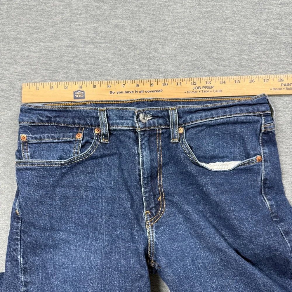 Levi's 514 Jeans Men 34x30‎ Dark Wash Straight Fit Denim Casual Everyday Classic